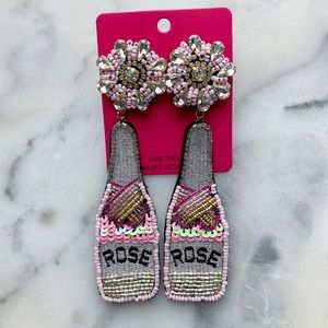 Rose Bottle Earrings